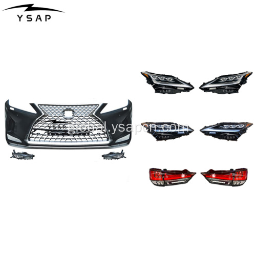 LED headlights 2021 RX facelift body kit for 2016-2019 RX Manufactory
